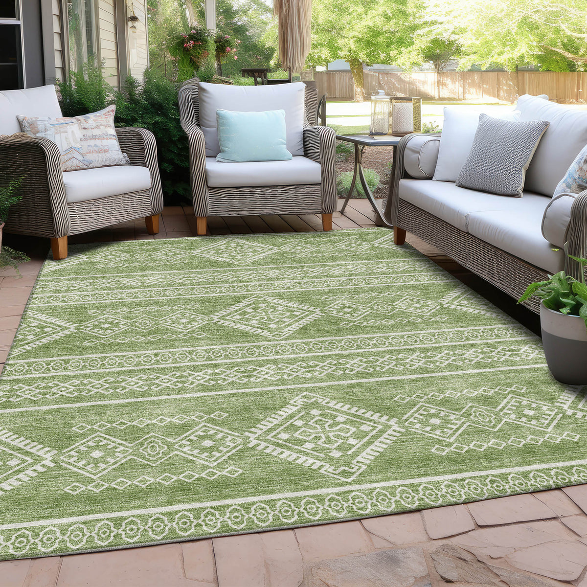 addison chantille acn901 green rug