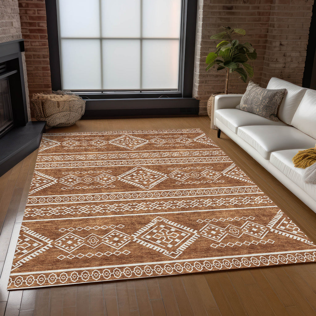 addison chantille acn901 paprika rug