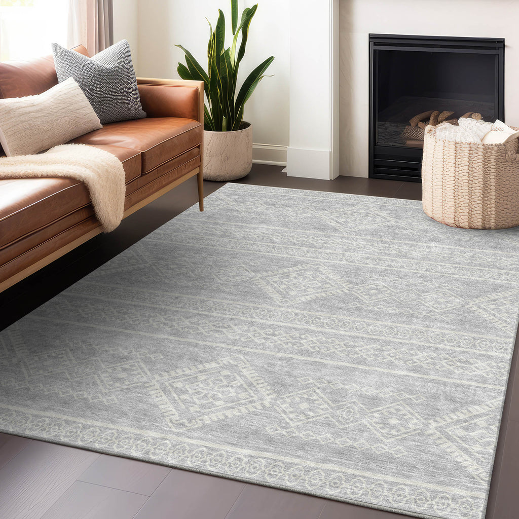 addison chantille acn901 silver rug