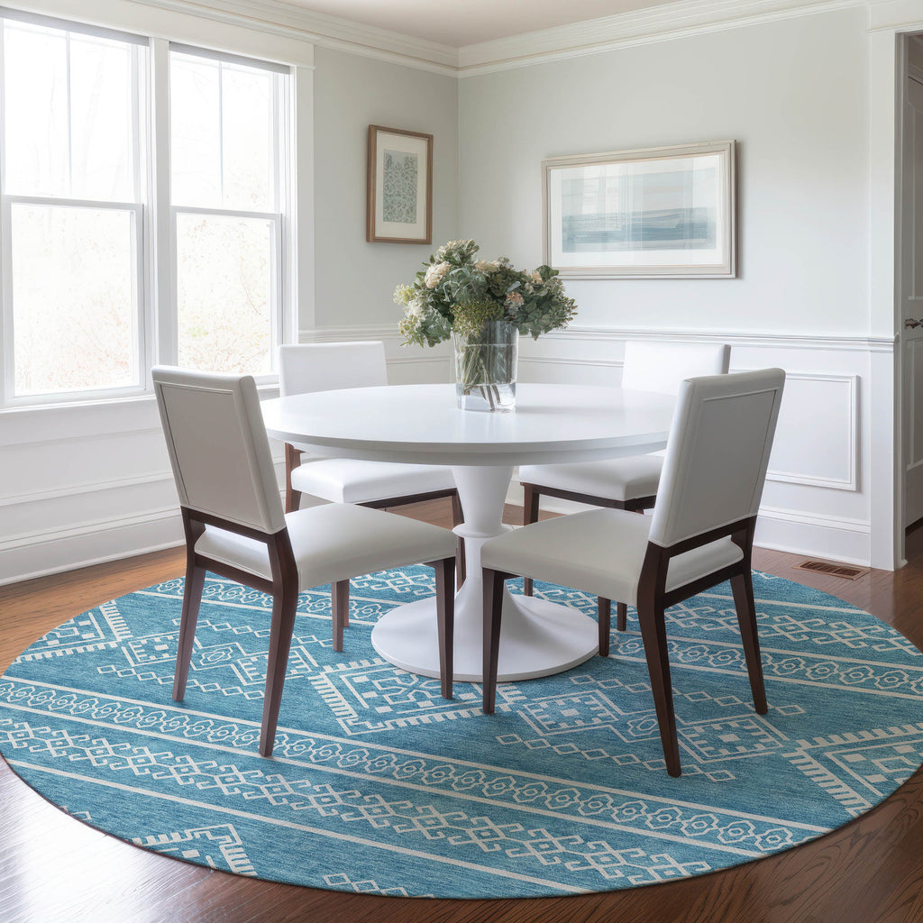addison chantille acn901 teal rug