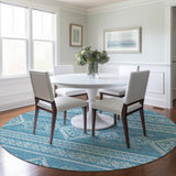 addison chantille acn901 teal rug