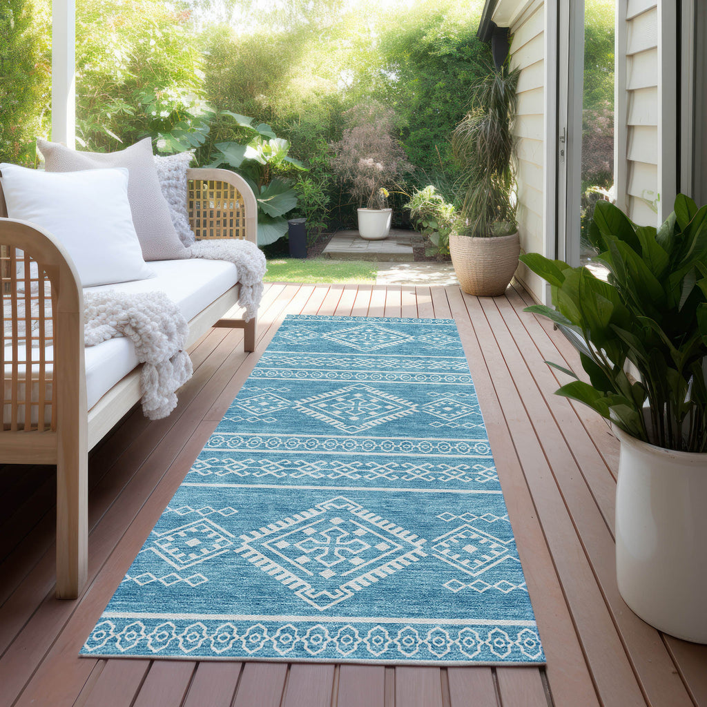 addison chantille acn901 teal rug