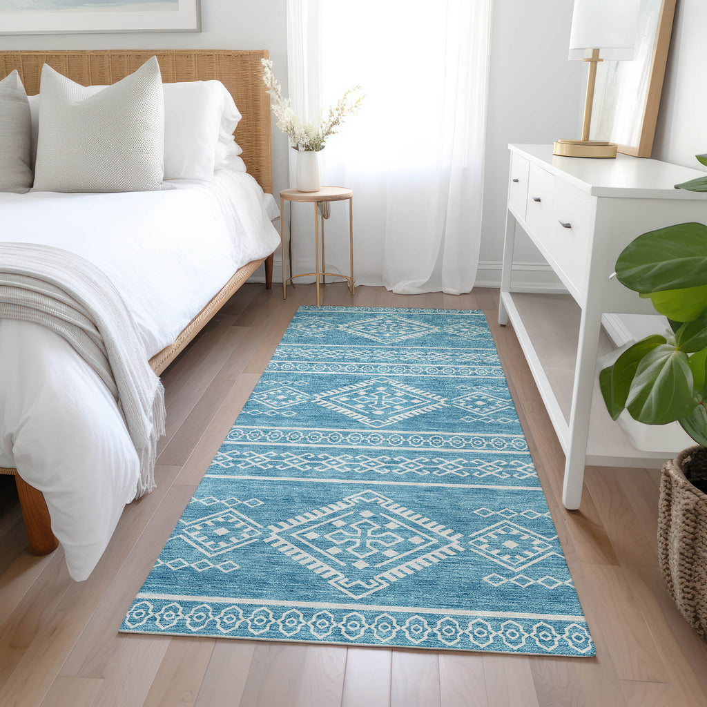 addison chantille acn901 teal rug