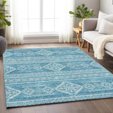 addison chantille acn901 teal rug