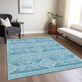 addison chantille acn901 teal rug