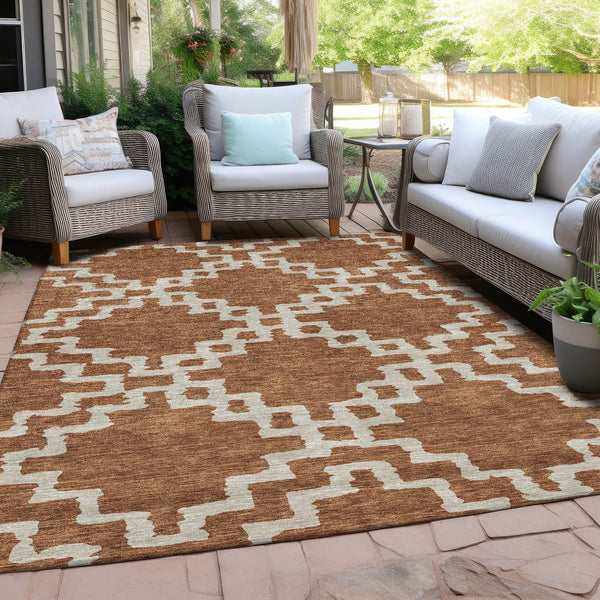 addison chantille acn902 paprika rug