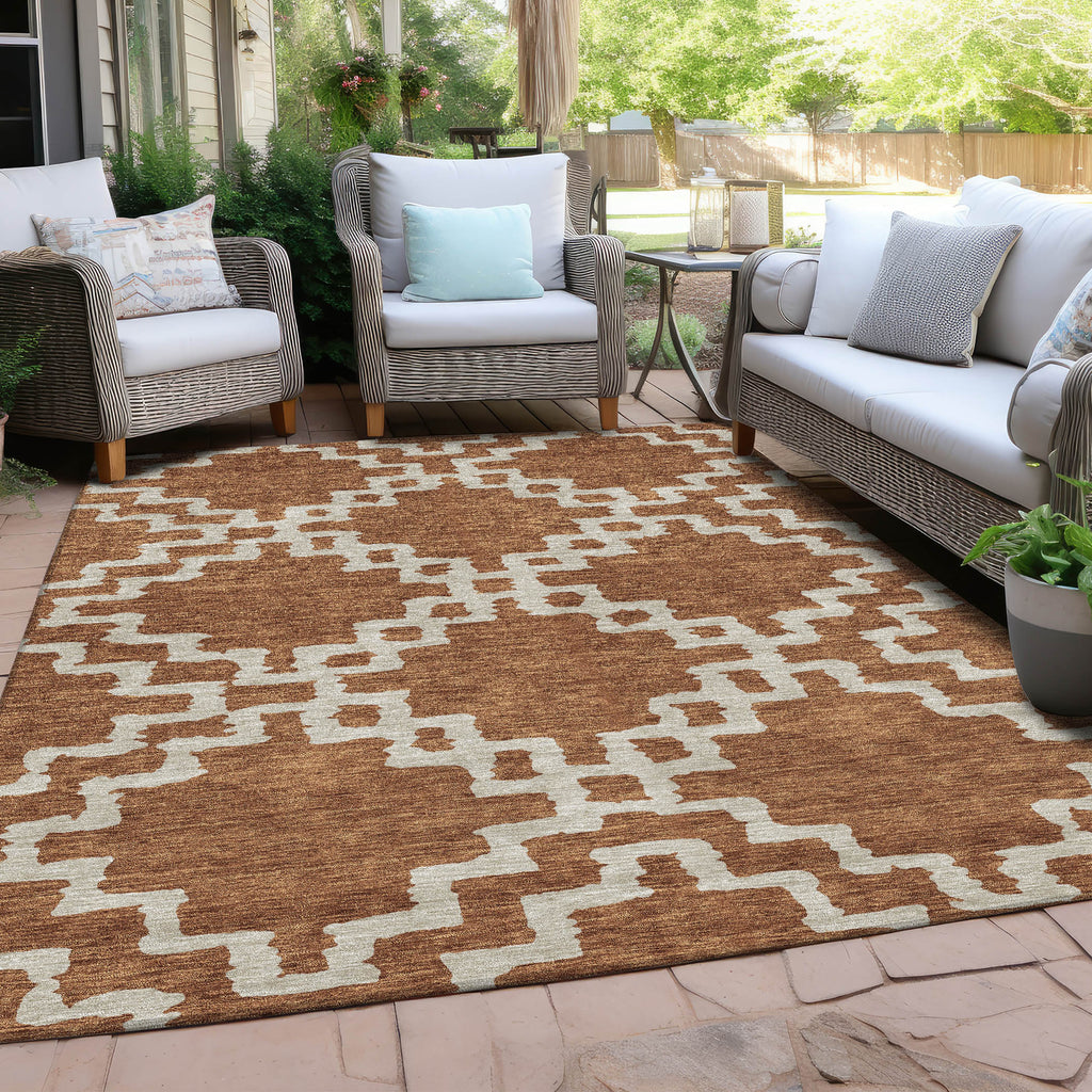 addison chantille acn902 paprika rug