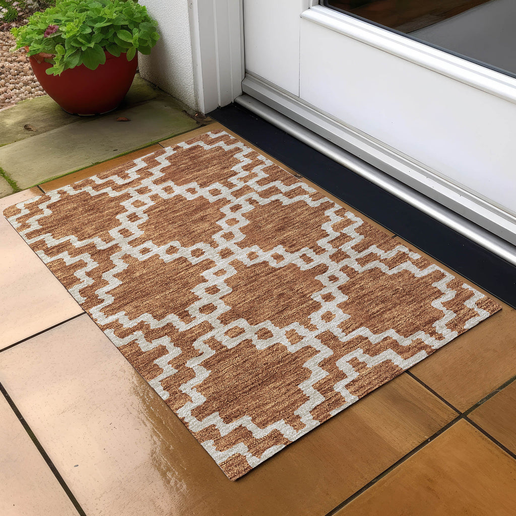 addison chantille acn902 paprika rug
