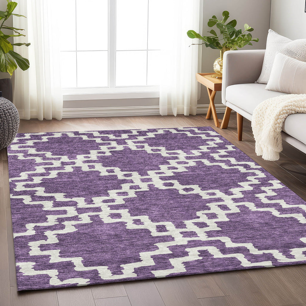 addison chantille acn902 purple rug