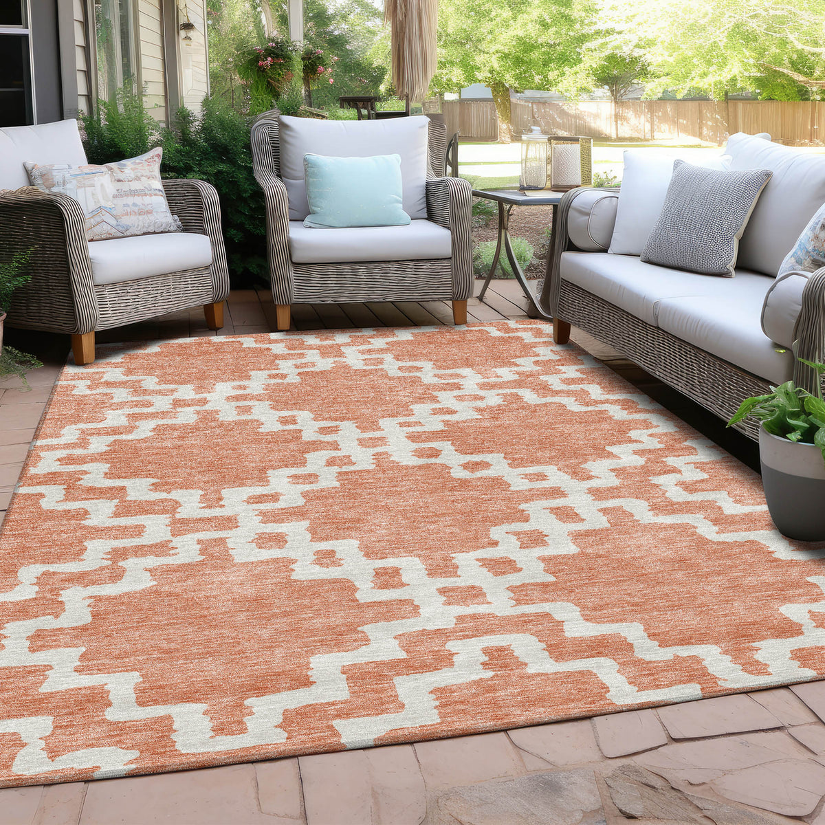addison chantille acn902 salmon rug