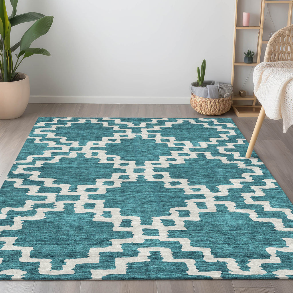 addison chantille acn902 teal rug