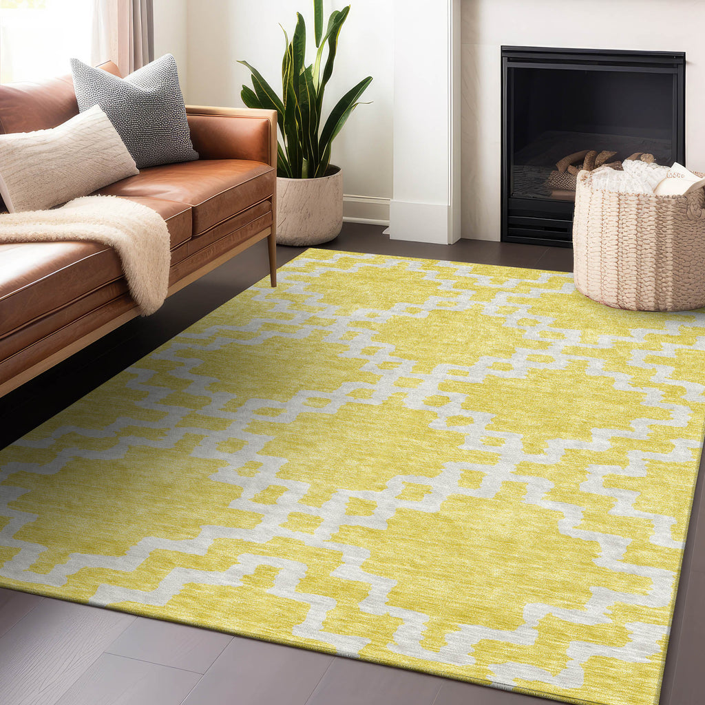 addison chantille acn902 yellow rug