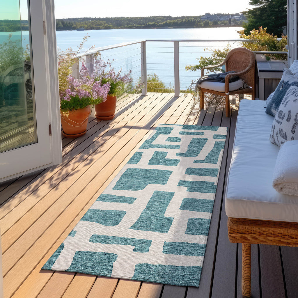 addison chantille acn903 teal rug