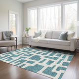 addison chantille acn903 teal rug