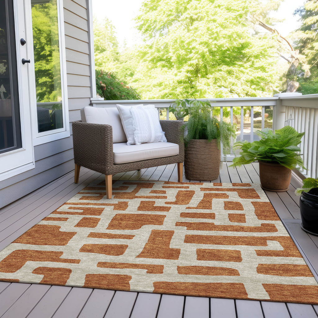 addison chantille acn903 terracotta rug
