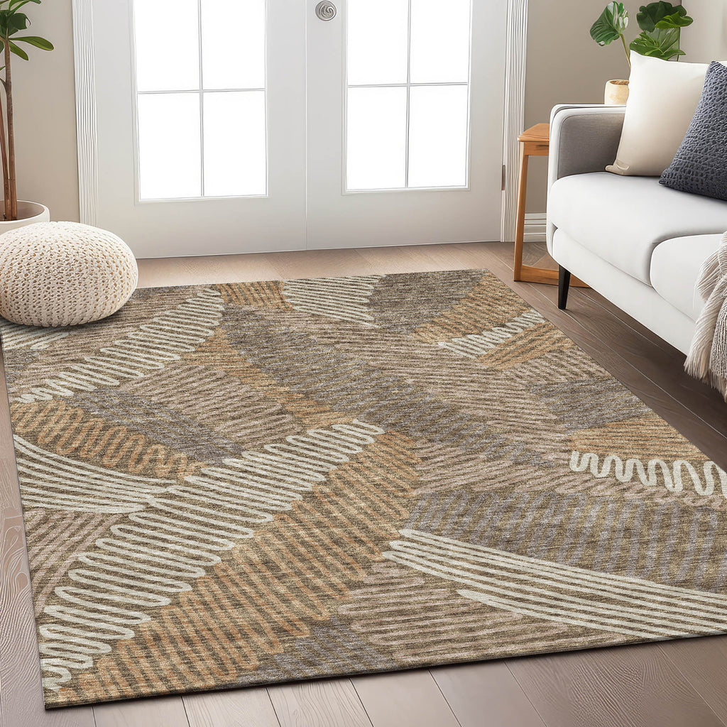 addison chantille acn904 brown rug