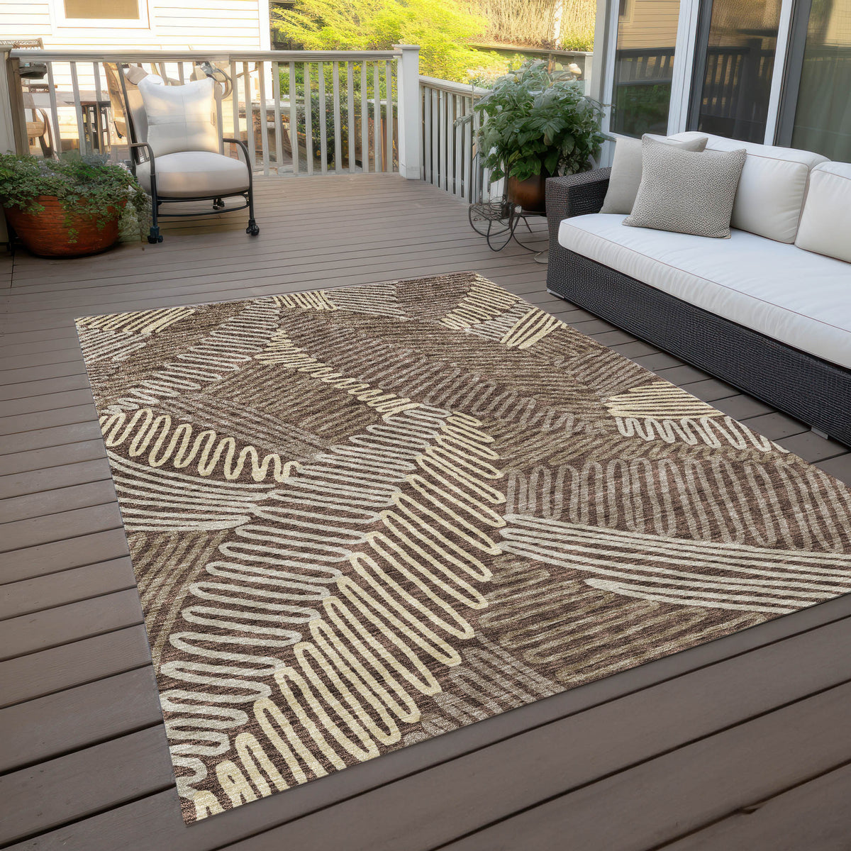 addison chantille acn904 chocolate rug