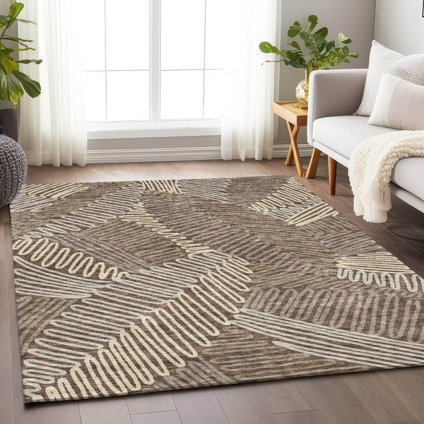 addison chantille acn904 chocolate rug