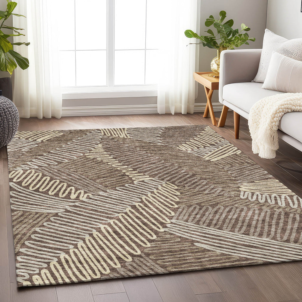 addison chantille acn904 chocolate rug