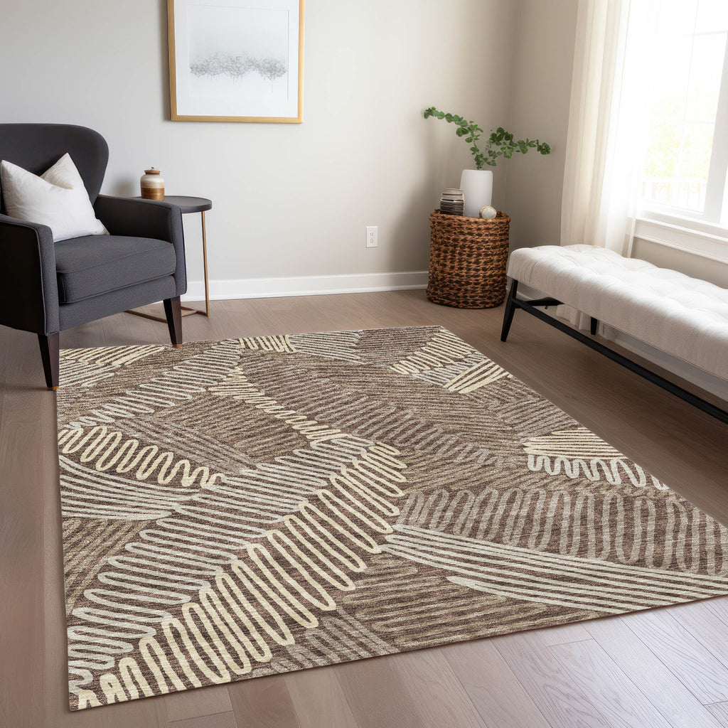 addison chantille acn904 chocolate rug