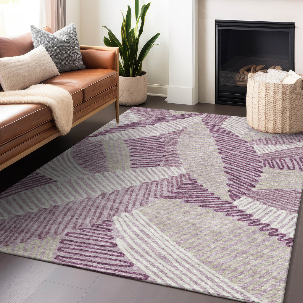 addison chantille acn904 lavender rug