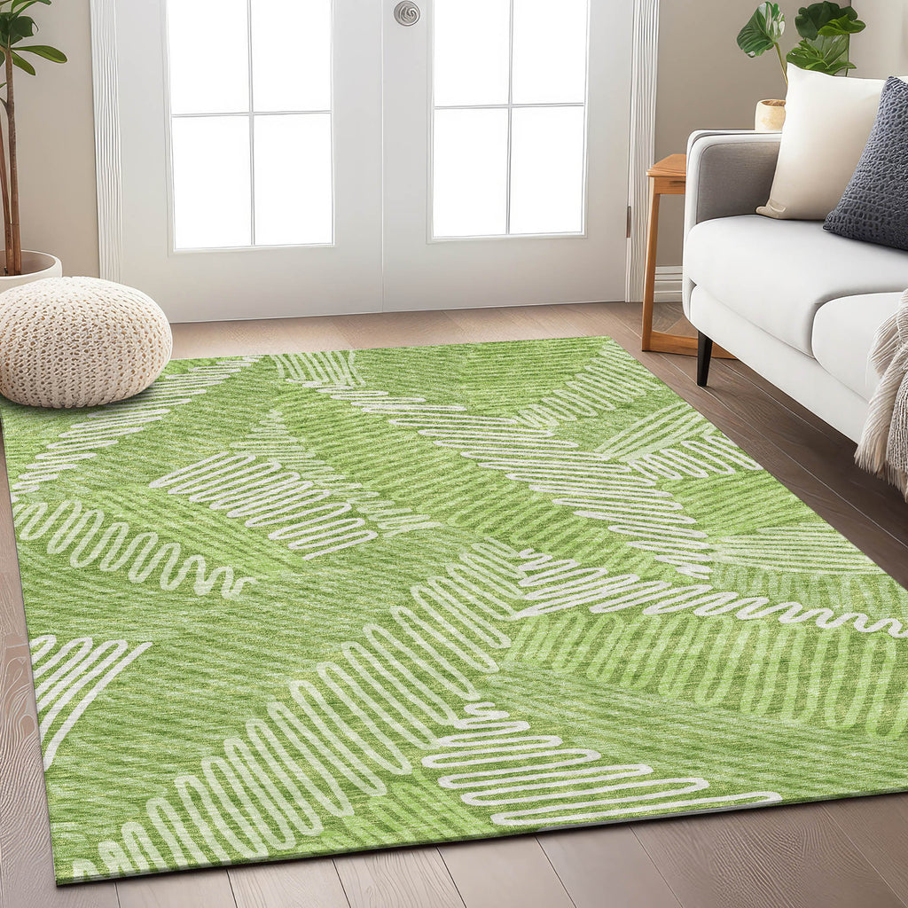 addison chantille acn904 lime rug
