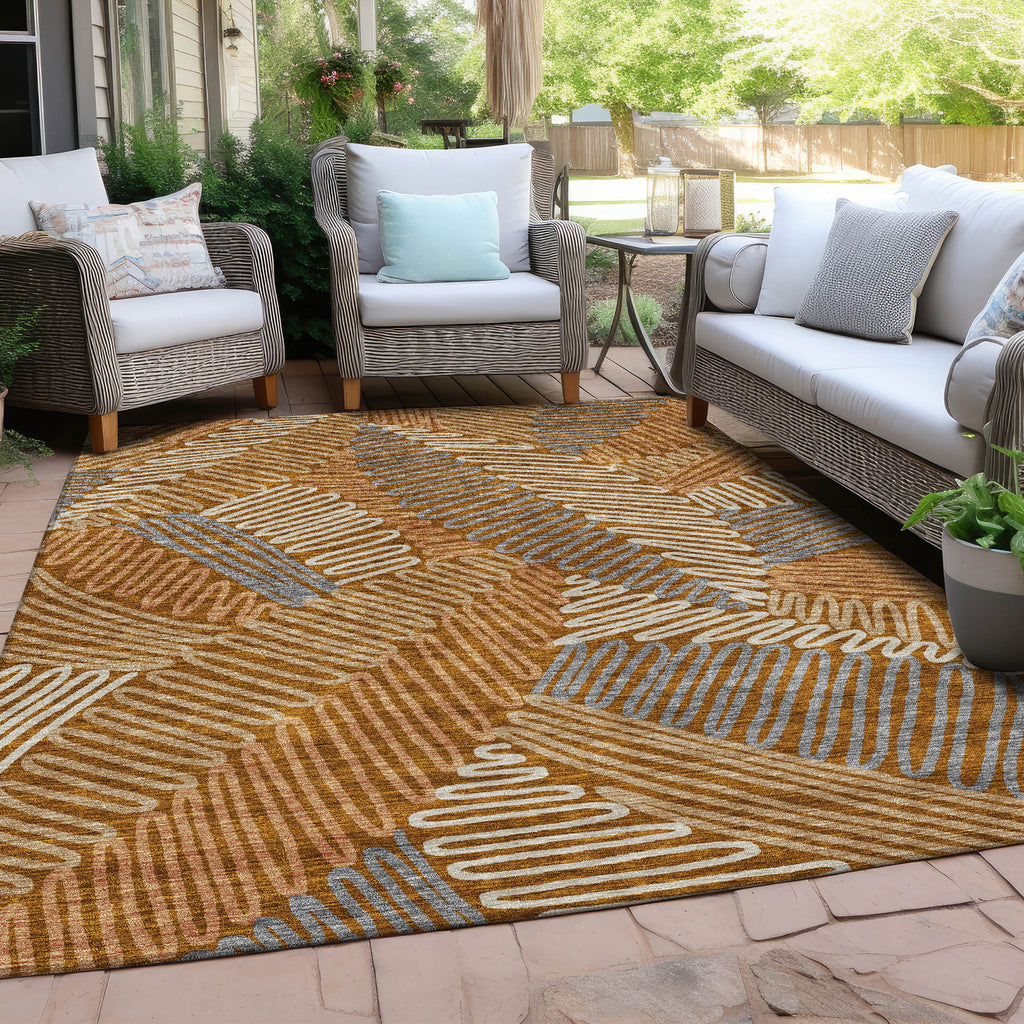 addison chantille acn904 paprika rug