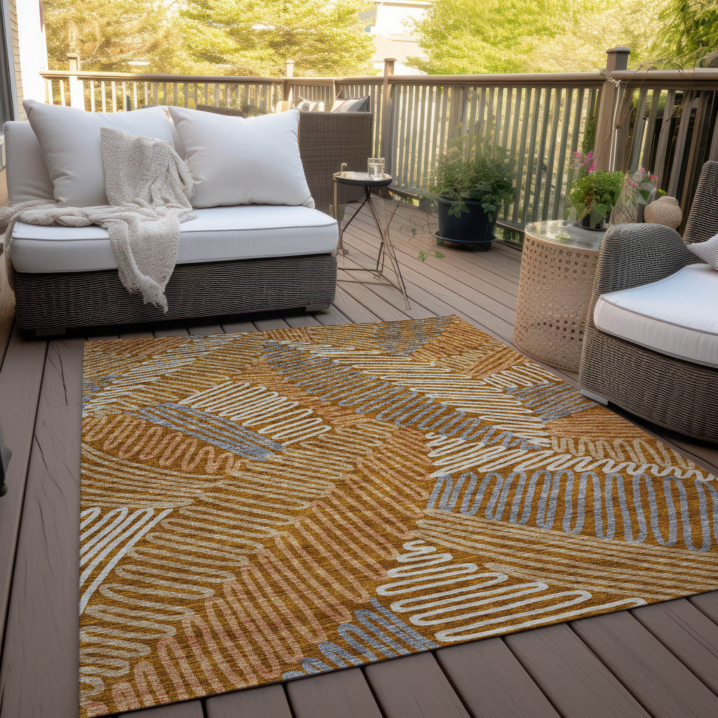 addison chantille acn904 paprika rug