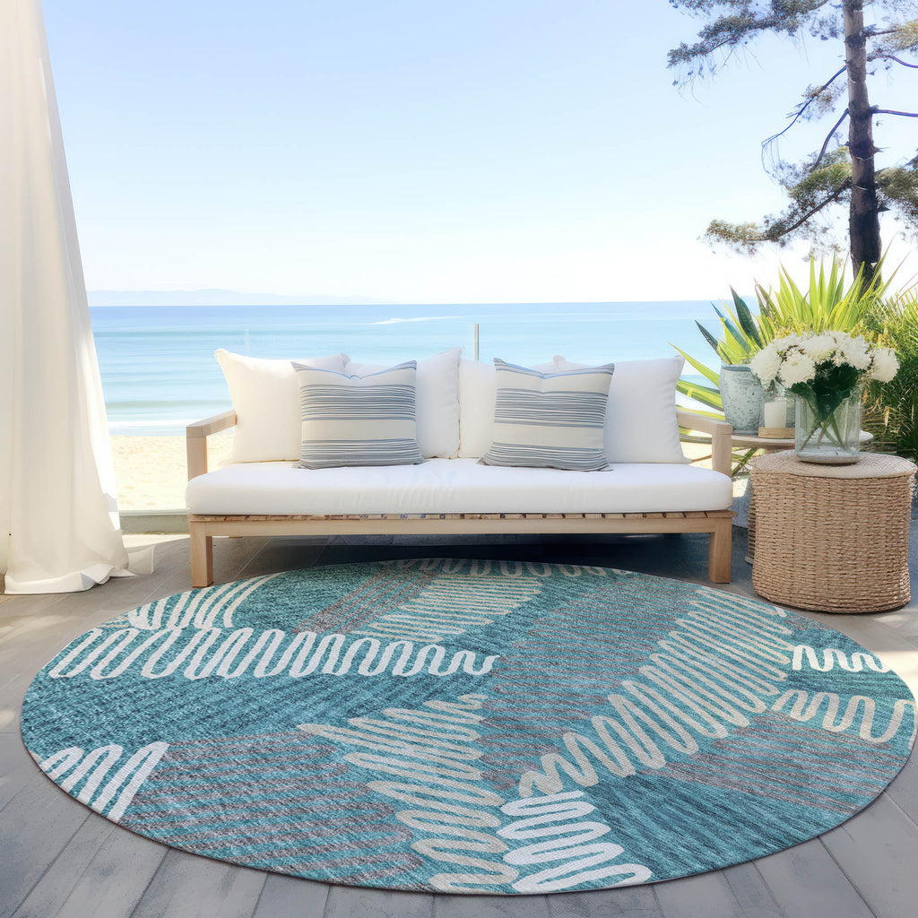addison chantille acn904 teal rug