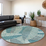 addison chantille acn904 teal rug