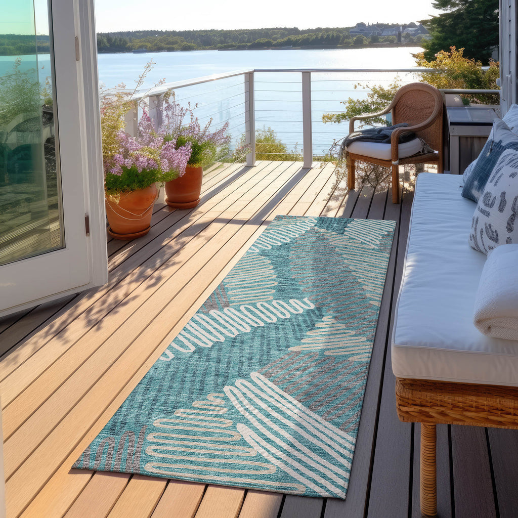 addison chantille acn904 teal rug