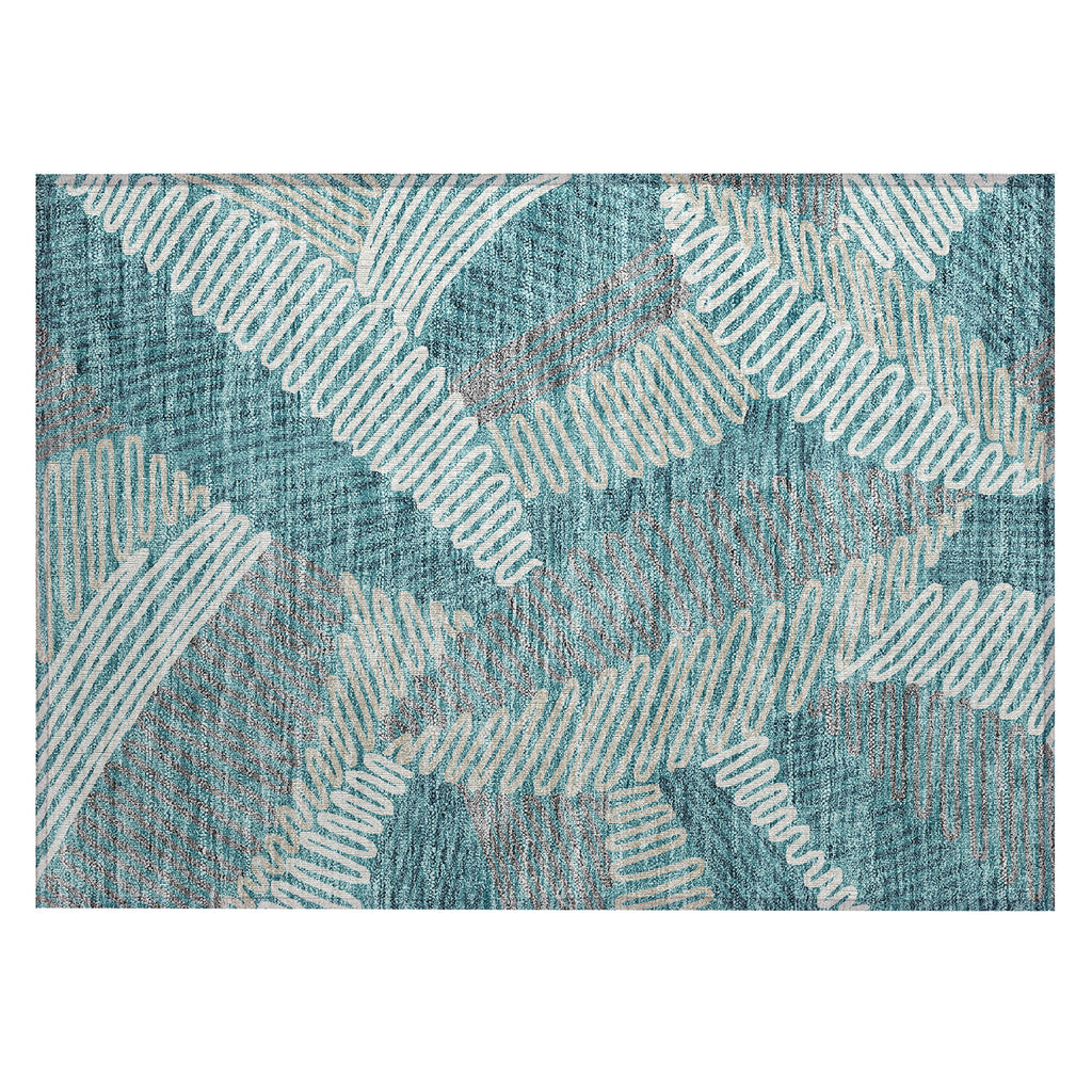 addison chantille acn904 teal rug