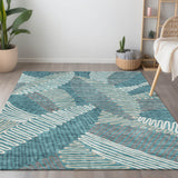 addison chantille acn904 teal rug