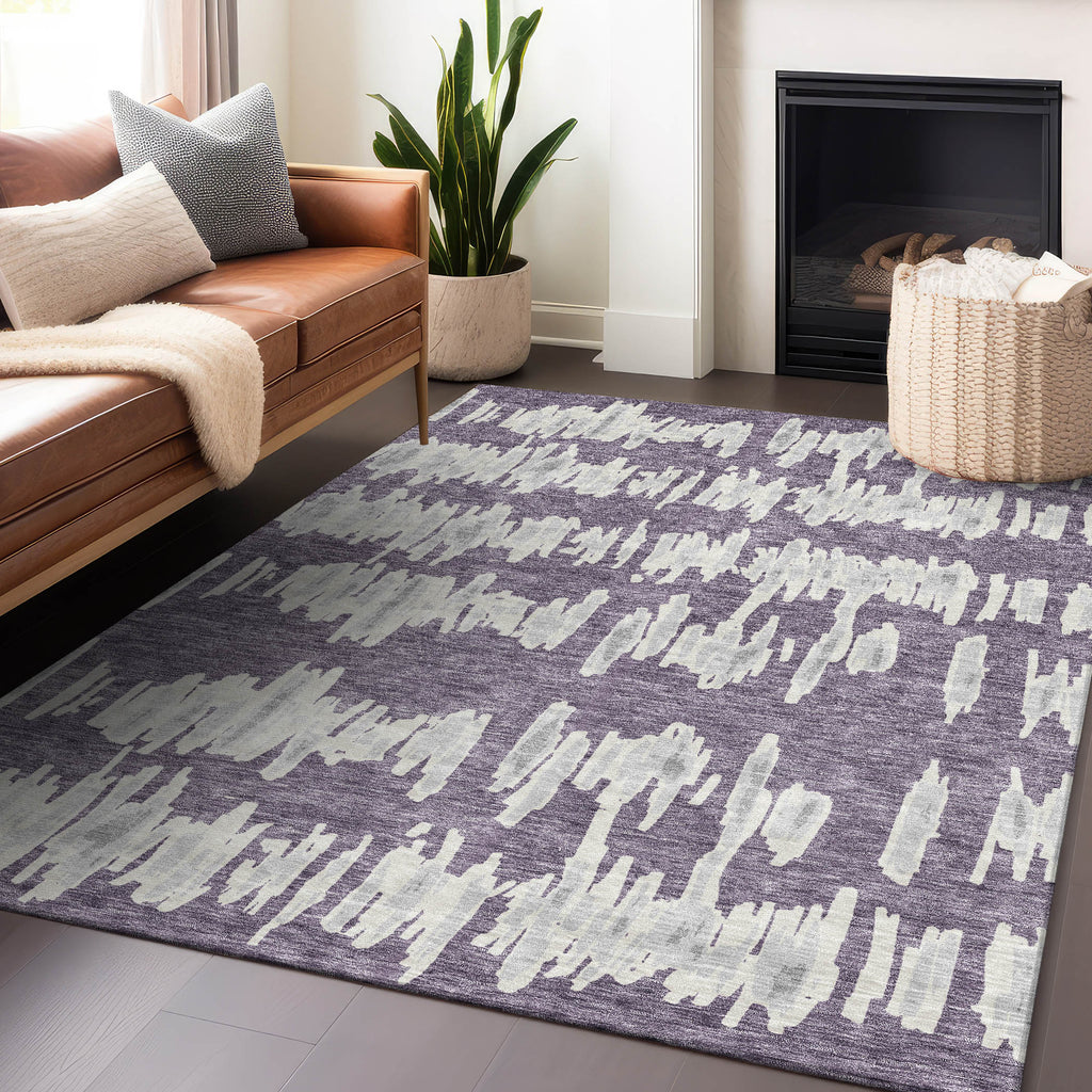 addison chantille acn905 purple rug