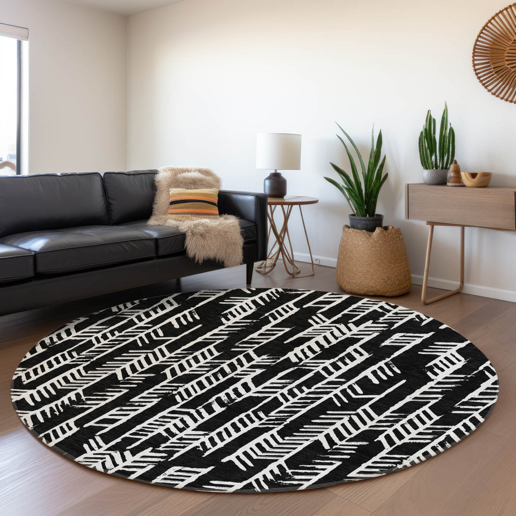 addison chantille acn906 black rug