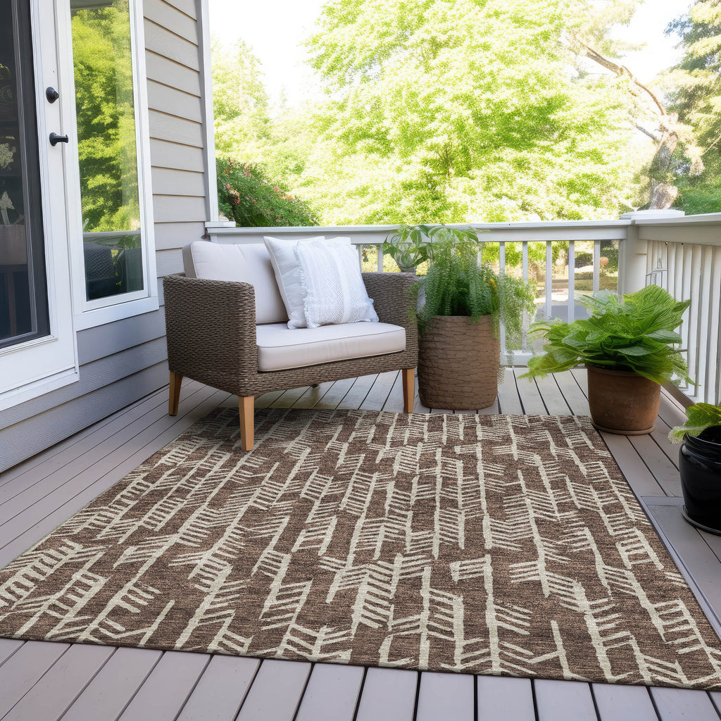addison chantille acn906 brown rug