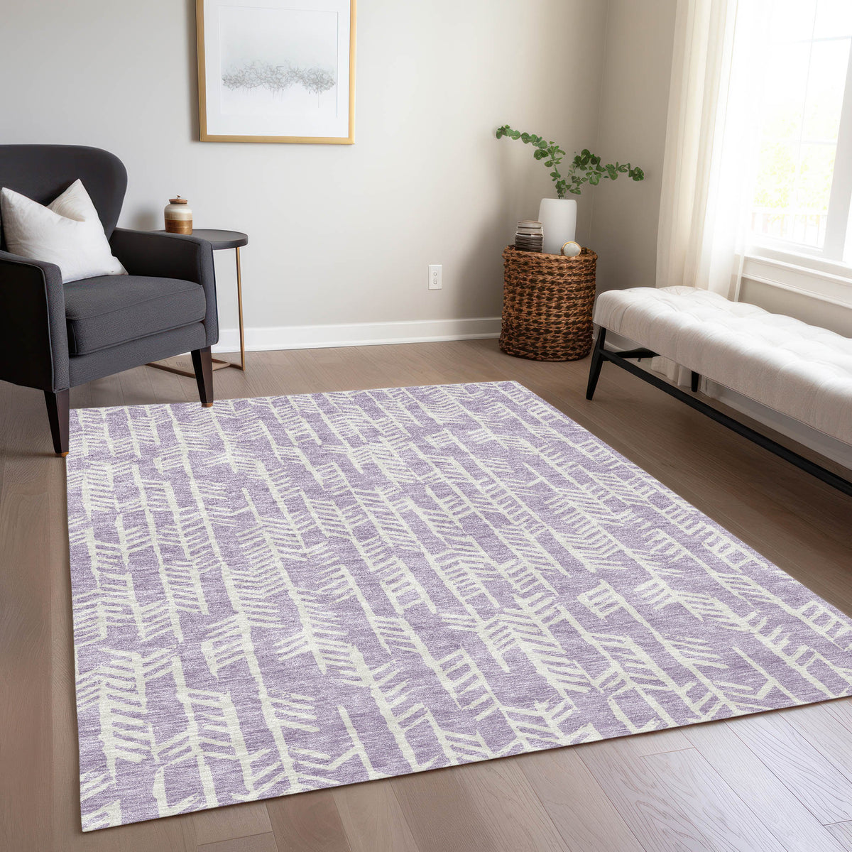 addison chantille acn906 lavender rug