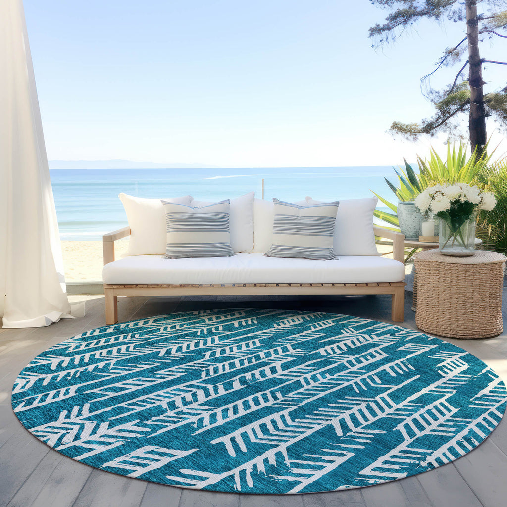 addison chantille acn906 teal rug