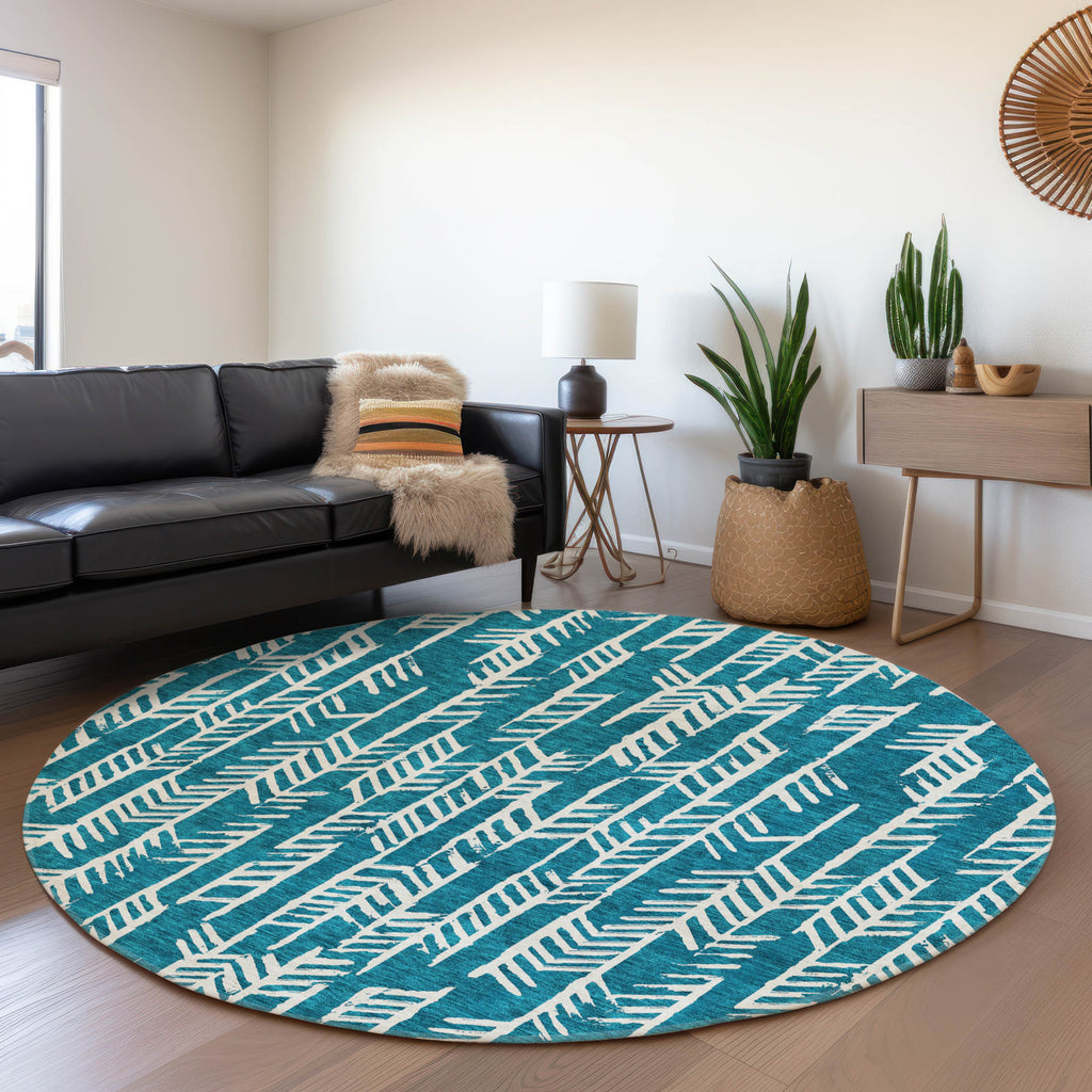 addison chantille acn906 teal rug