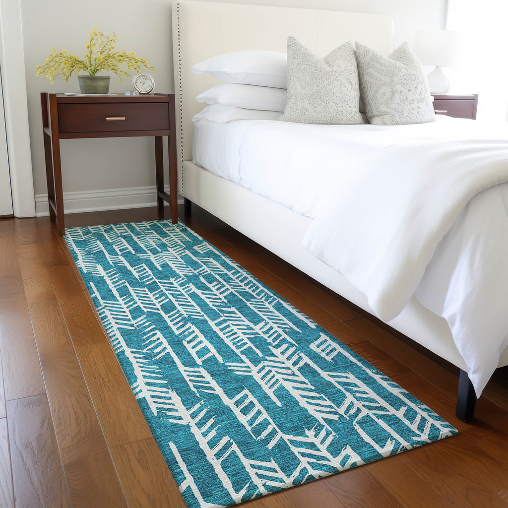 addison chantille acn906 teal rug