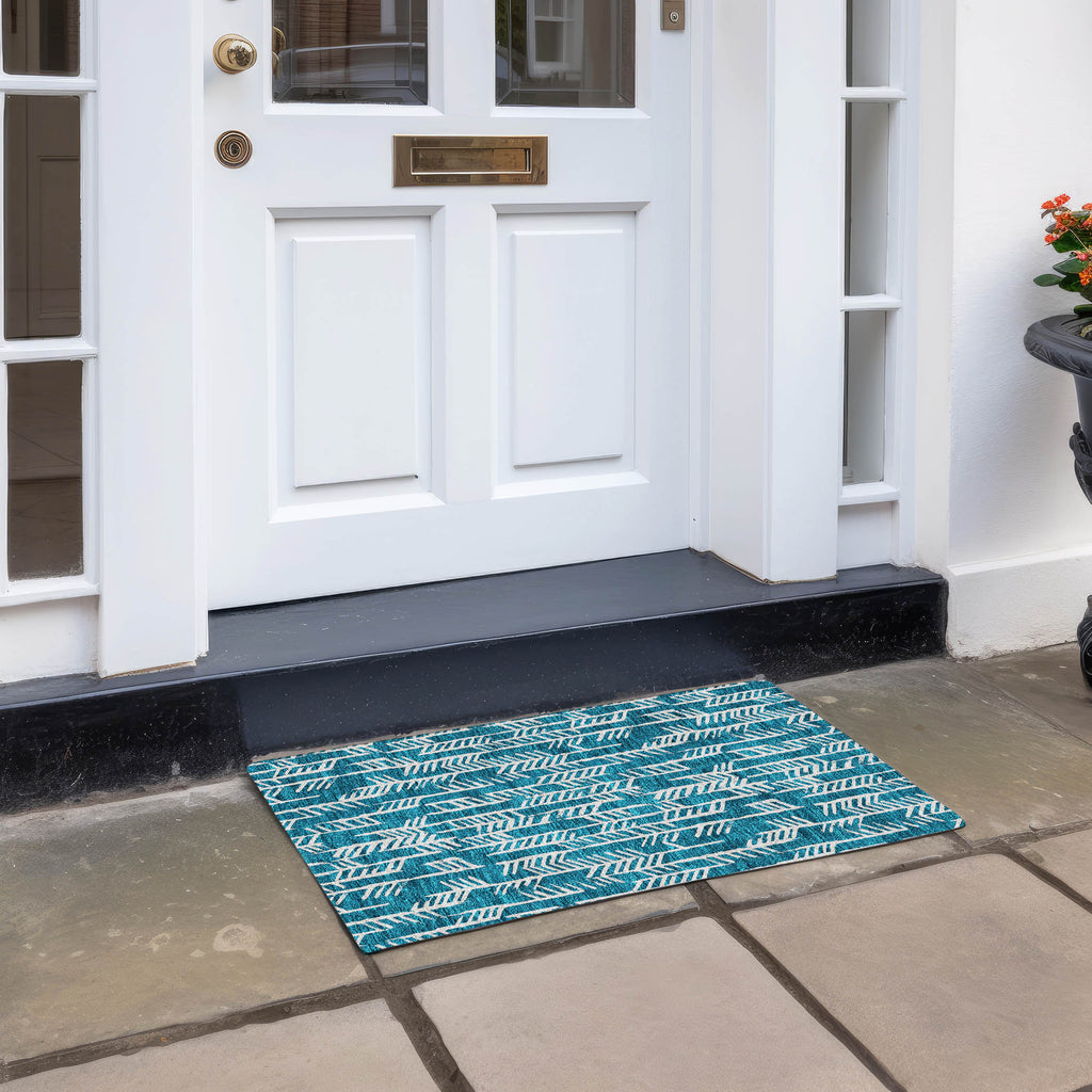 addison chantille acn906 teal rug