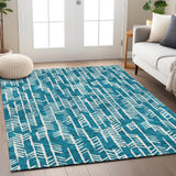 addison chantille acn906 teal rug
