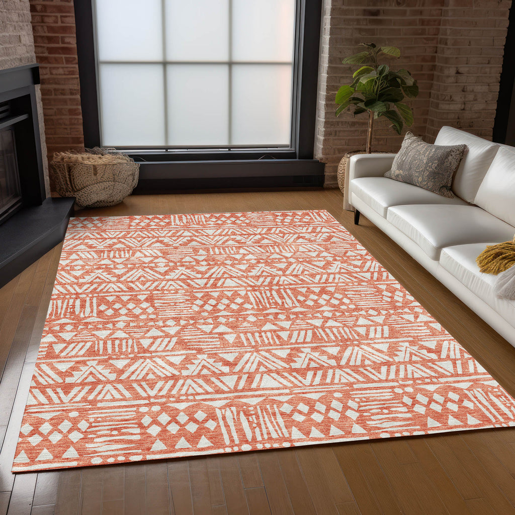 addison chantille acn907 coral rug