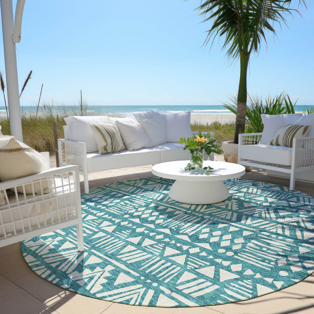 addison chantille acn907 teal rug