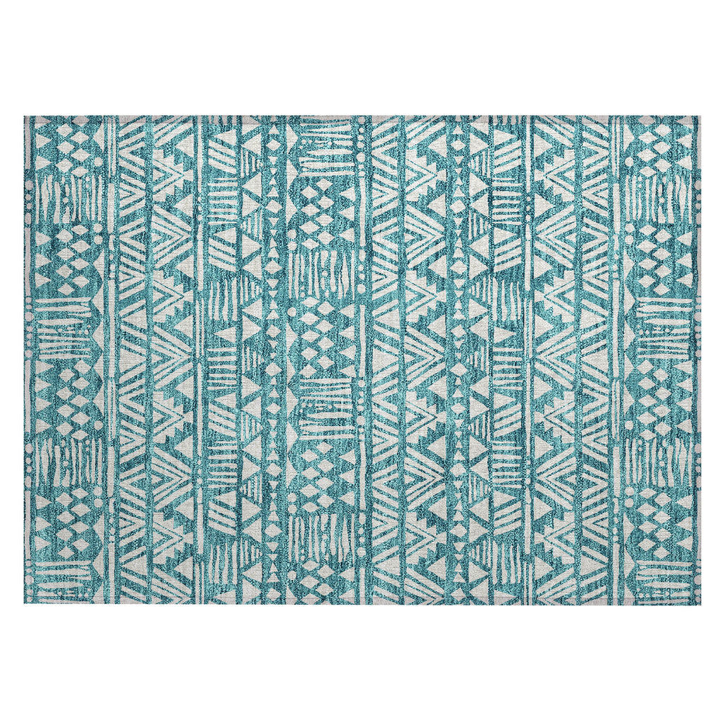 addison chantille acn907 teal rug