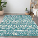 addison chantille acn907 teal rug