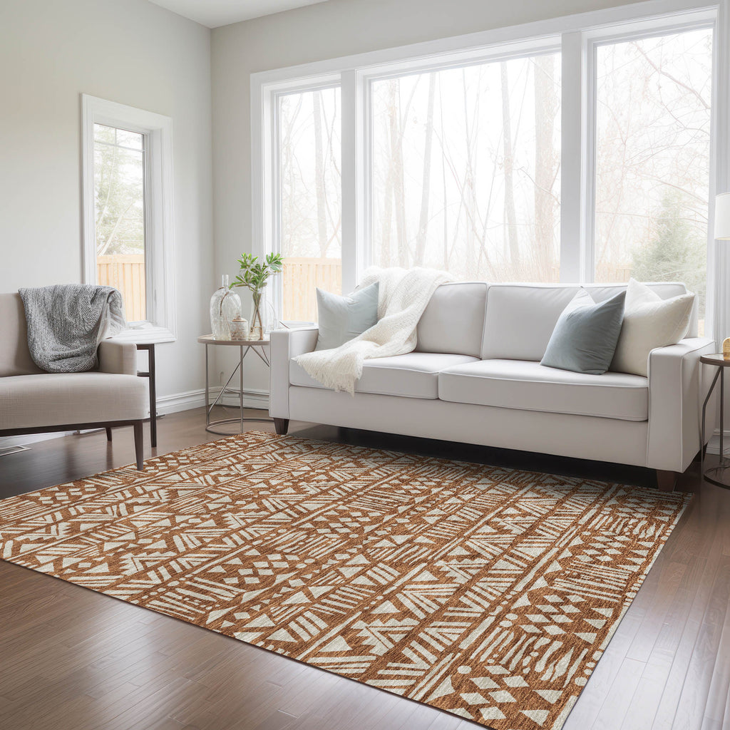 addison chantille acn907 terracotta rug