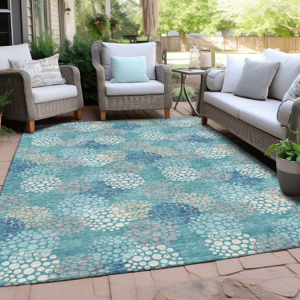 addison chantille acn908 teal rug