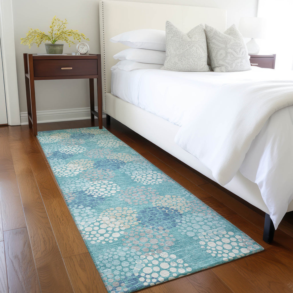 addison chantille acn908 teal rug