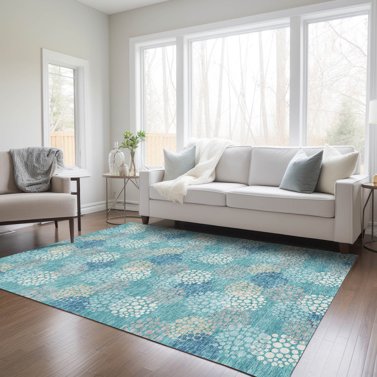 addison chantille acn908 teal rug